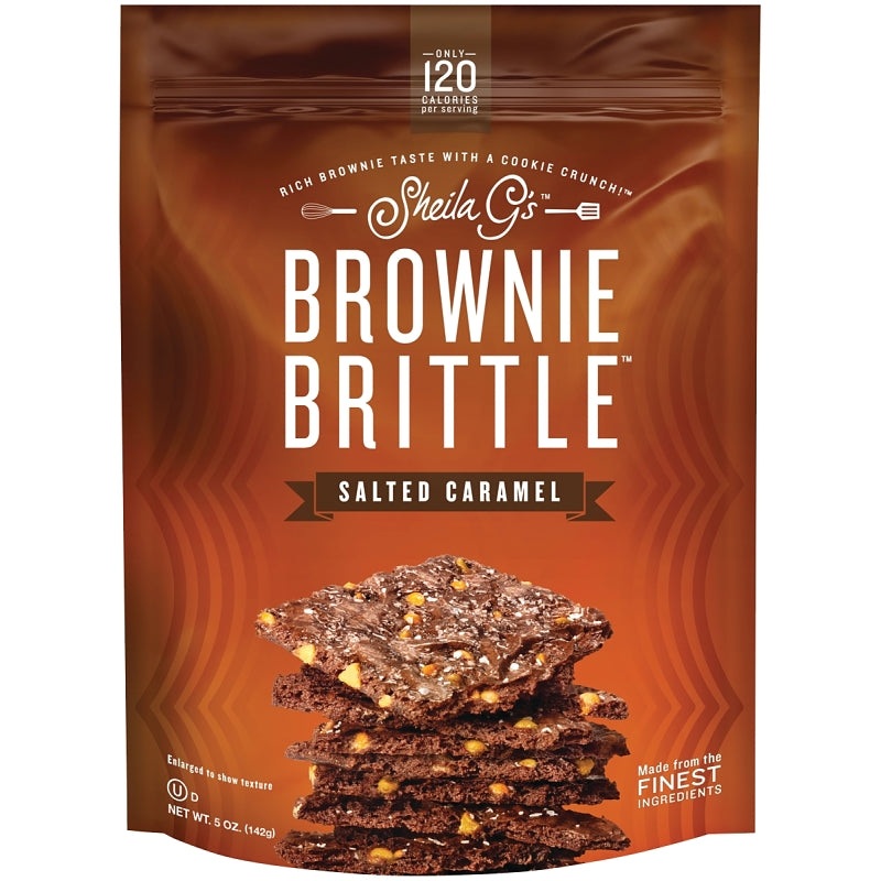 Sheila G’s SG1238 Brownie Brittle, Salted Caramel Flavor, 5 oz