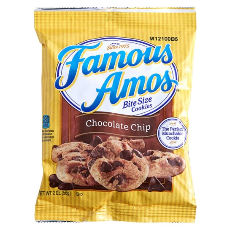 Famous Amos 774003 Cookies, Chocolate Chip, 3 oz Bag