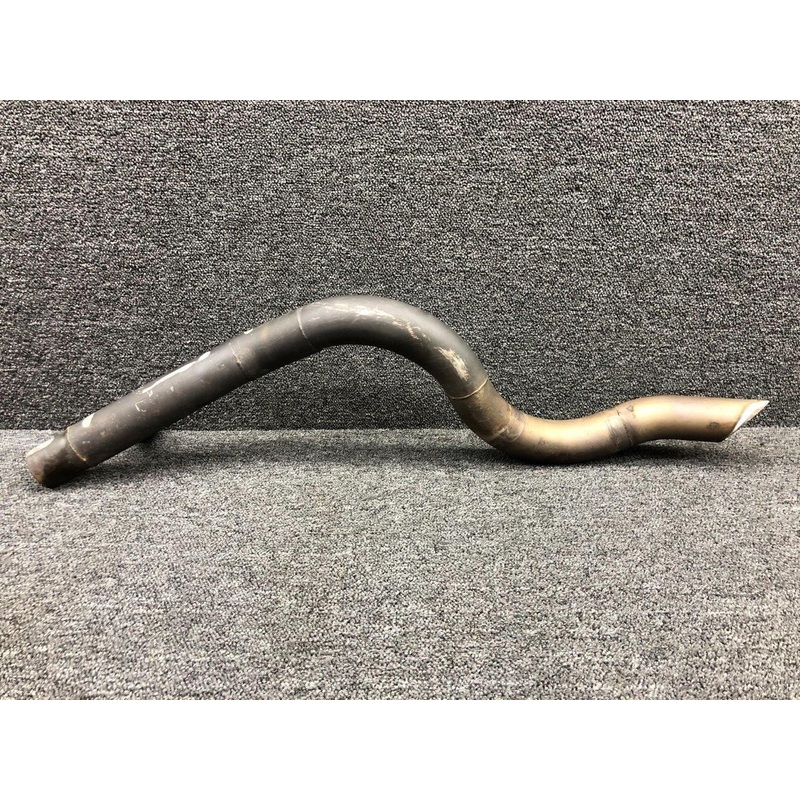 96-324101-1 Continental IO-520-CB3 Exhaust Tailpipe LH with EGT Probe Hole