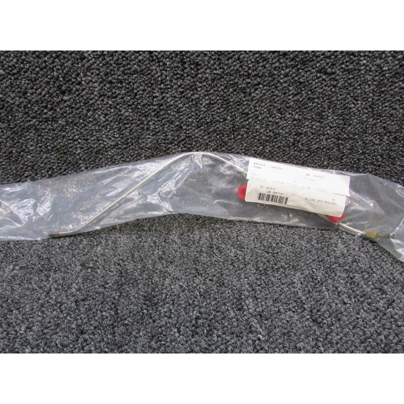 641516 Continental Motors Fuel Injection Line with 8130-3 (New Old Stock)