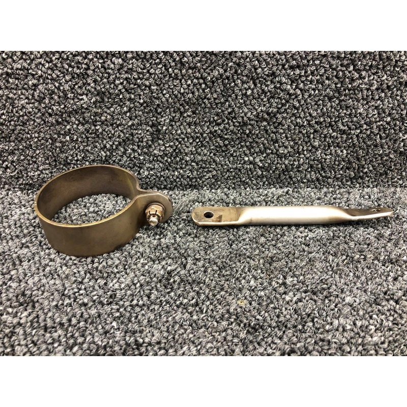 96-950002-86, 96-950002-87 Continental IO-520-CB3 Exhaust Support RH with Clamp