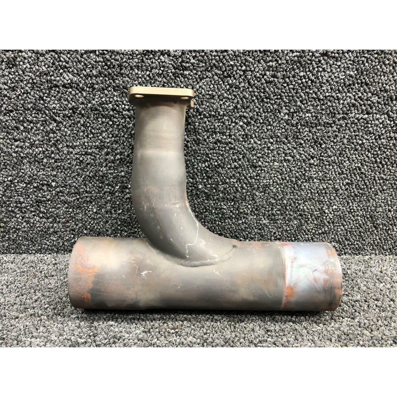 9910295-20 Continental TSIO-520-J Exhaust Riser Center RH with Probe Hole