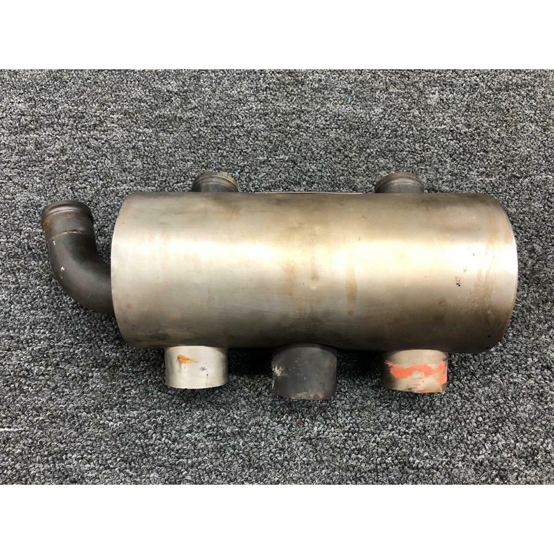 0550157-9 / 0550157-15 Continental O-300-C Exhaust Muffler Assy LH W/ Shroud