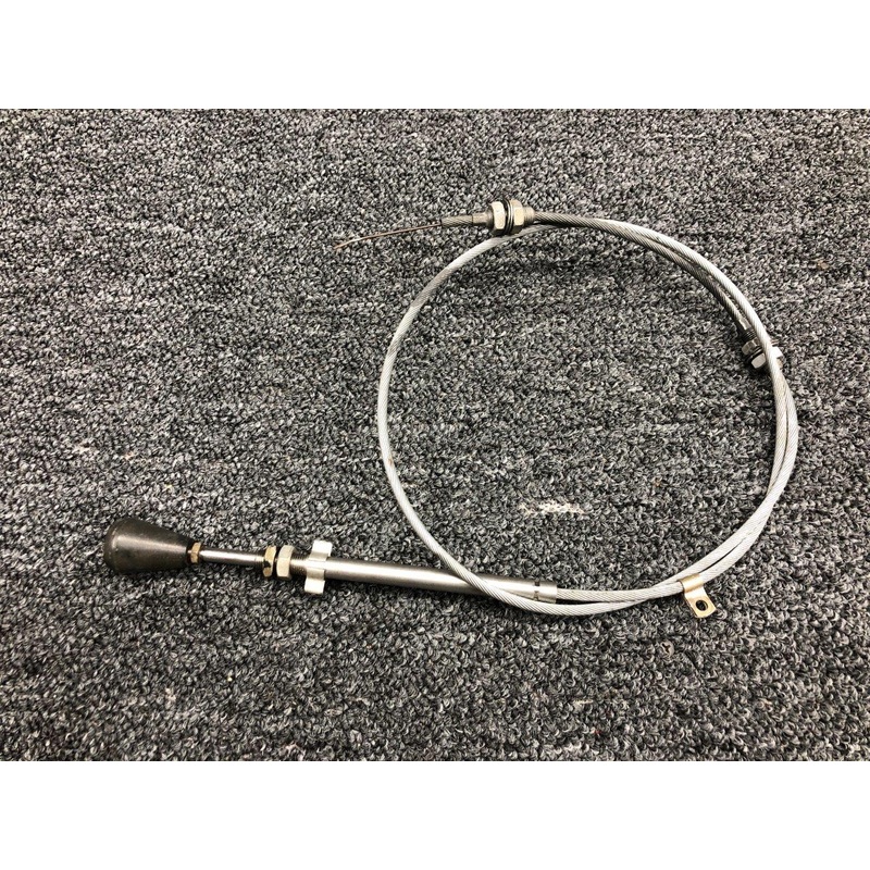 640257-021 Mooney M20K Cabin Air Control Cable Assembly (Length: 47-1/4)