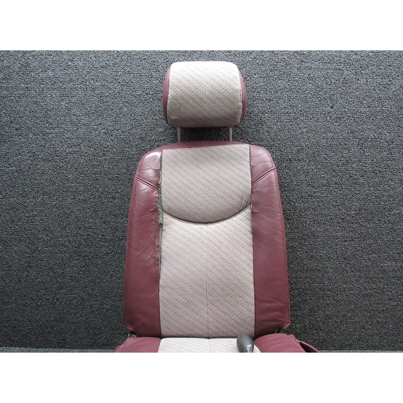 140215-001  Mooney M20K Pilot / Co-Pilot Seat Assembly Vertically Adjustable
