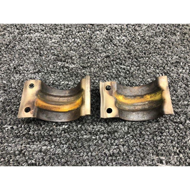 0550157-51 (USE: 0550176-50) Continental O-300-C Exhaust Clamp Assy Center