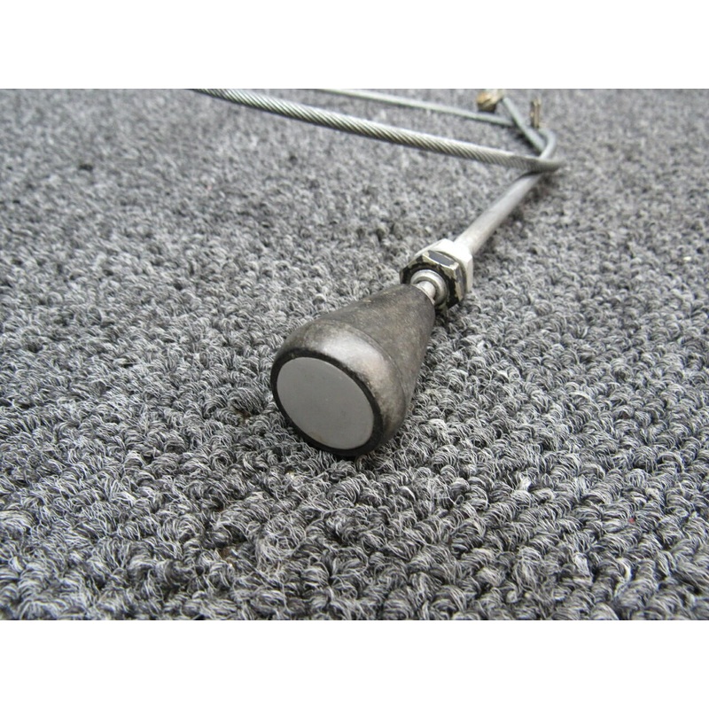 650257-009 Mooney M20K Cabin Air Control Cable (Length: 34-1/2)