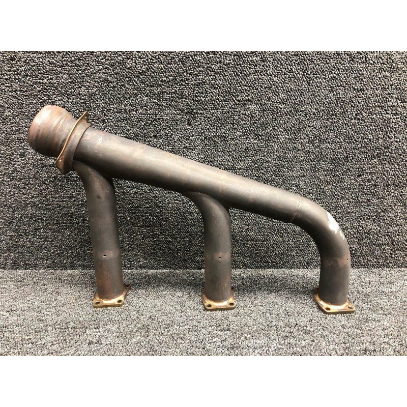 35-950118 Continental IO-470N-10 Exhaust Stack Assembly LH W/ Probe Holes