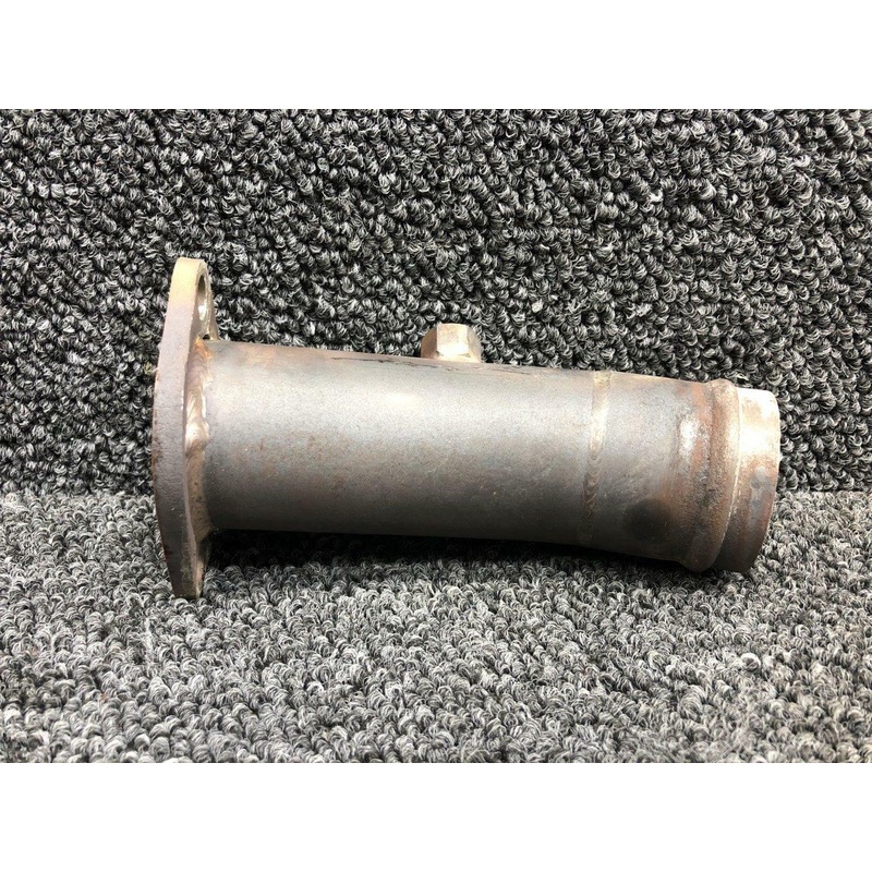 099001-132 Beech C24R Lycoming IO-360-A1B6 Exhaust Riser W/ Probe Hole