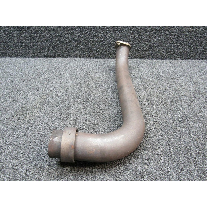 38137-004 Lycoming IO-540-K1G5 Exhaust Stack LH Forward with Probe Hole