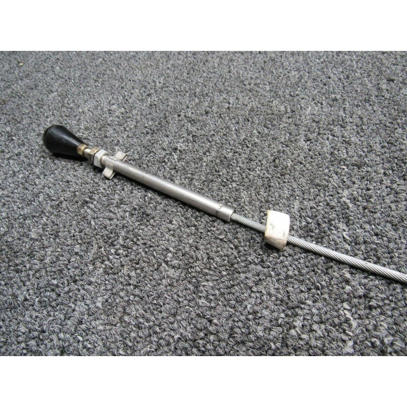 640258-007 Mooney M20J Cabin Heat Control Cable (Length: 47)