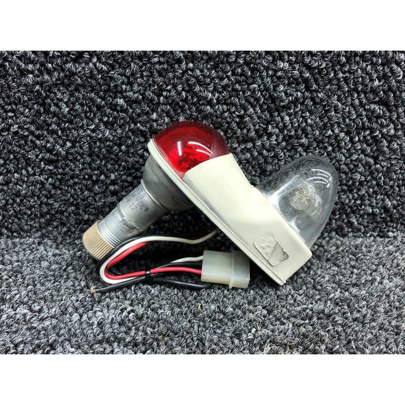 A650PR14 Mooney M20E Wing Navigation Light W/ Strobe & Lens