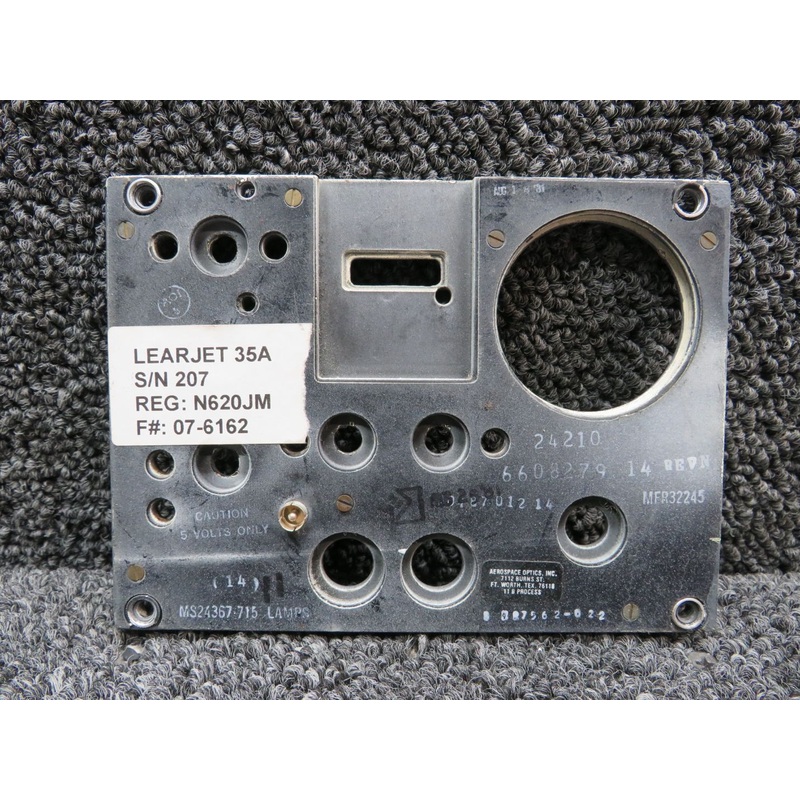 6608279-14 LearJet 35A Fuel Overlay Panel Cover
