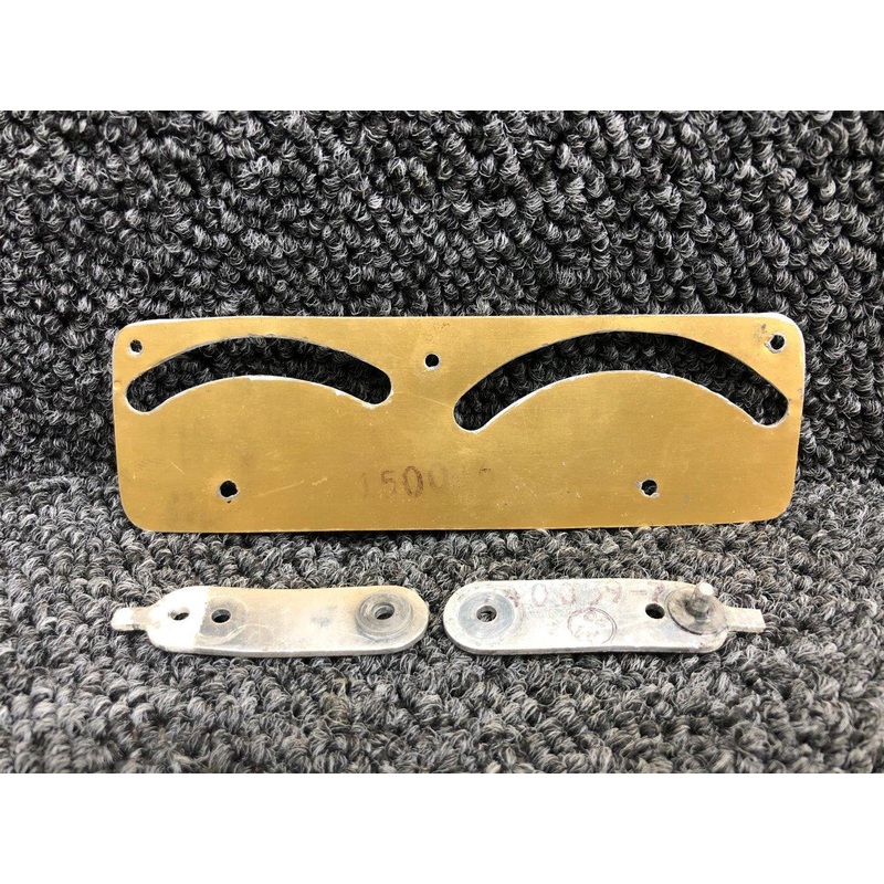 150016-3 Mooney M20E Interior Trim & Wing Flap Placard W/ Indicator