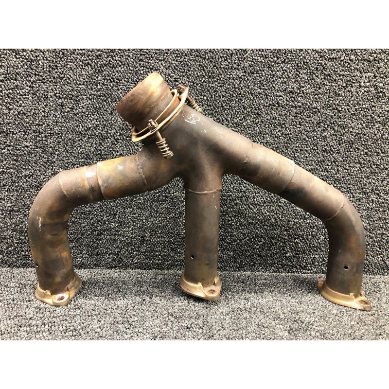 24770-004 / 24770-006 / 24770-008 Lycoming IO-540-D4A5 Exhaust Stack W/ Risers