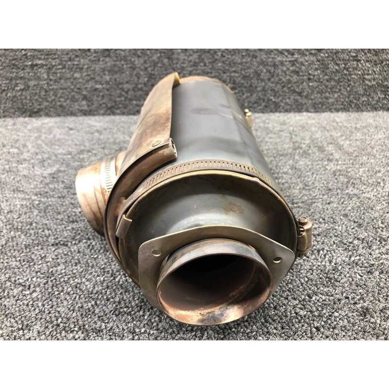 26345-006 Lycoming IO-540-D4A5 Exhaust Muffler RH w Shroud