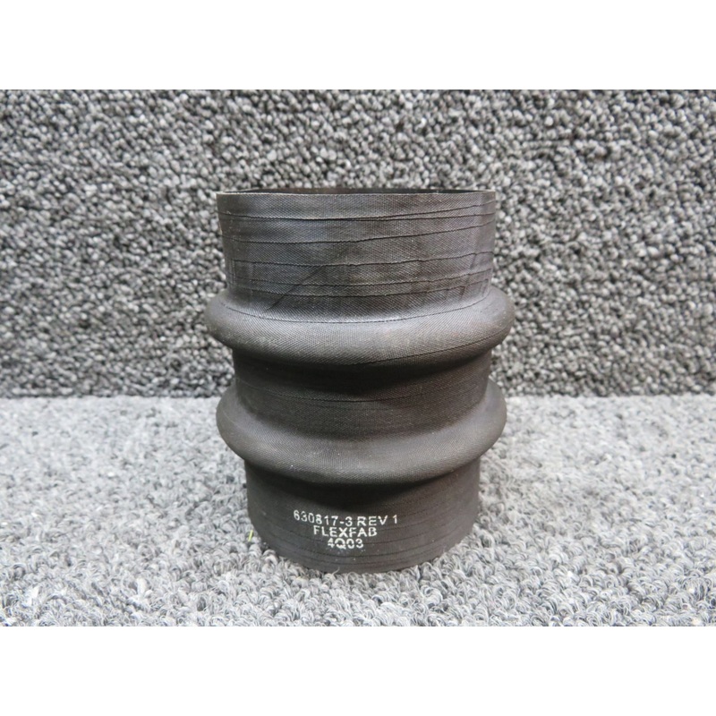 630817-3 Continental Motors Convoluted Bellows w 8130-3 (New Old Stock)