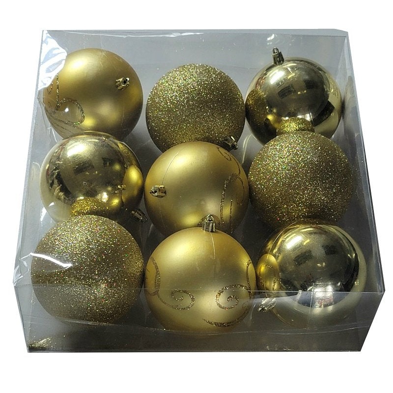 Santas Forest 99946 Ornament, 100 mm, Smooth, Plastic, Assorted
