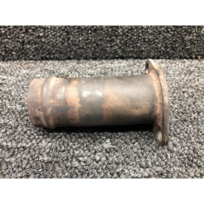 0550157-7 (ALT: 0450338-14) Continental O-300D Exhaust Riser W/ Probe Hole