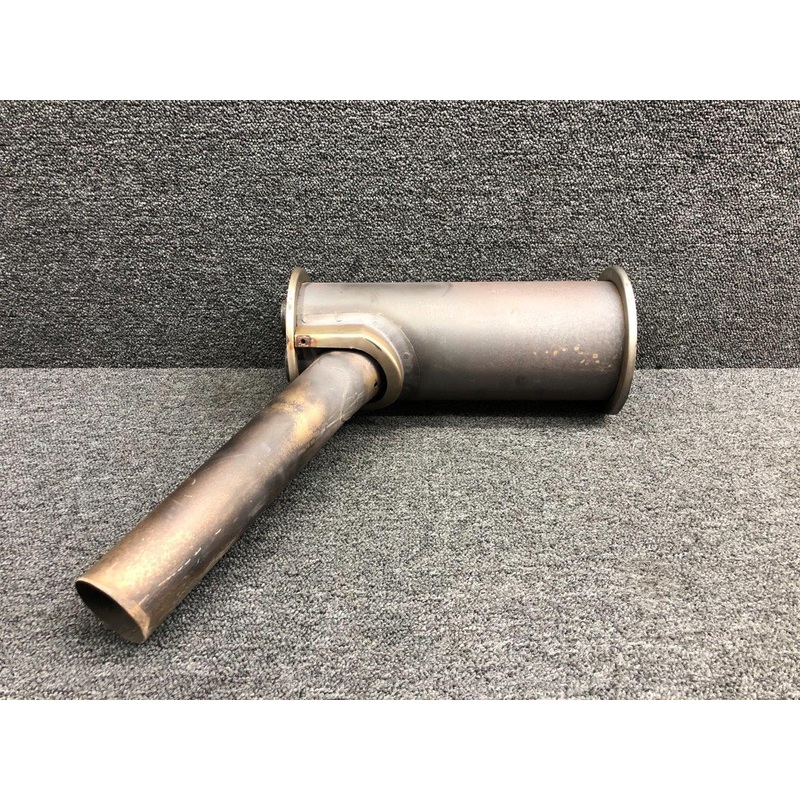0554011-1 Lycoming O-320-E2D Exhaust Muffler Assembly (Minus Shroud)