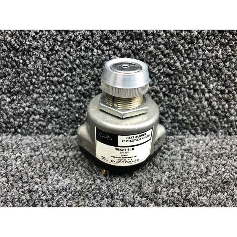 10-357200-22 (ALT: C292501-0105) Bendix Ignition Switch Assy W/ Key