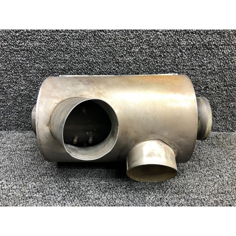701-21 Continental IO-520-BB(21) Nicrocraft Exhaust Muffler Assy RH W/ Shroud