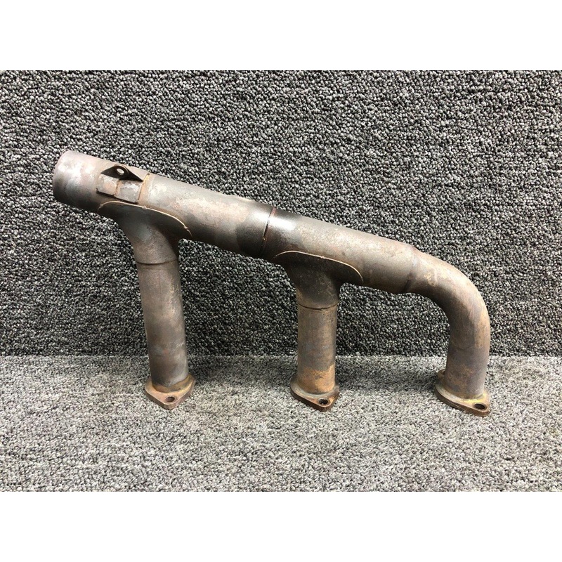 643861-105, 643861-103 Continental TSIO-360-FB Exhaust Stack RH with Probe Holes