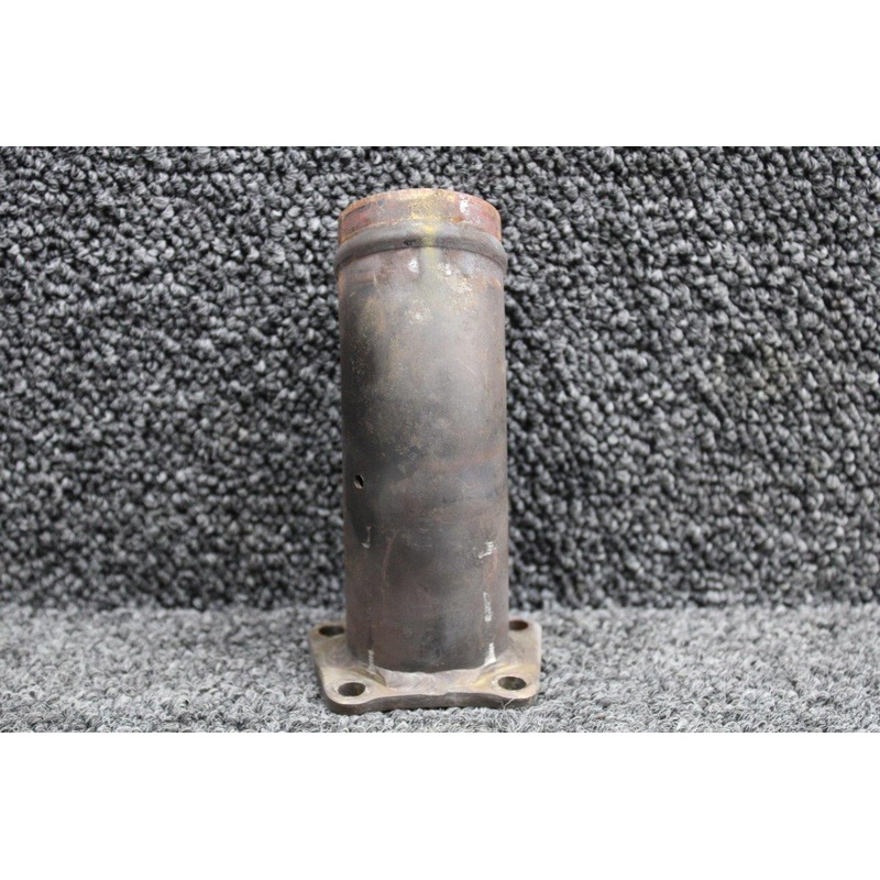 1254011-1 Continental IO-520-L-13B Exhaust Riser Center Upper LH has Probe Hole