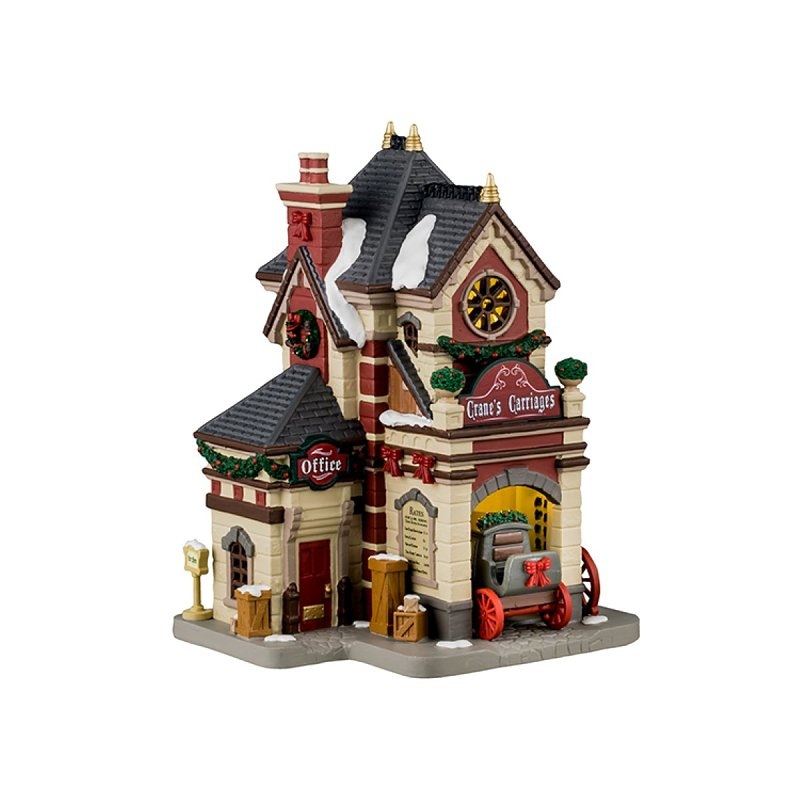 LIC LTD 45258 Cranes Carriages, Caddington Village, Porcelain