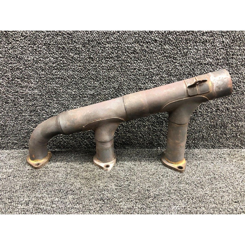 643861-106, 643861-104 Continental TSIO-360-FB Exhaust Stack LH with Probe Holes