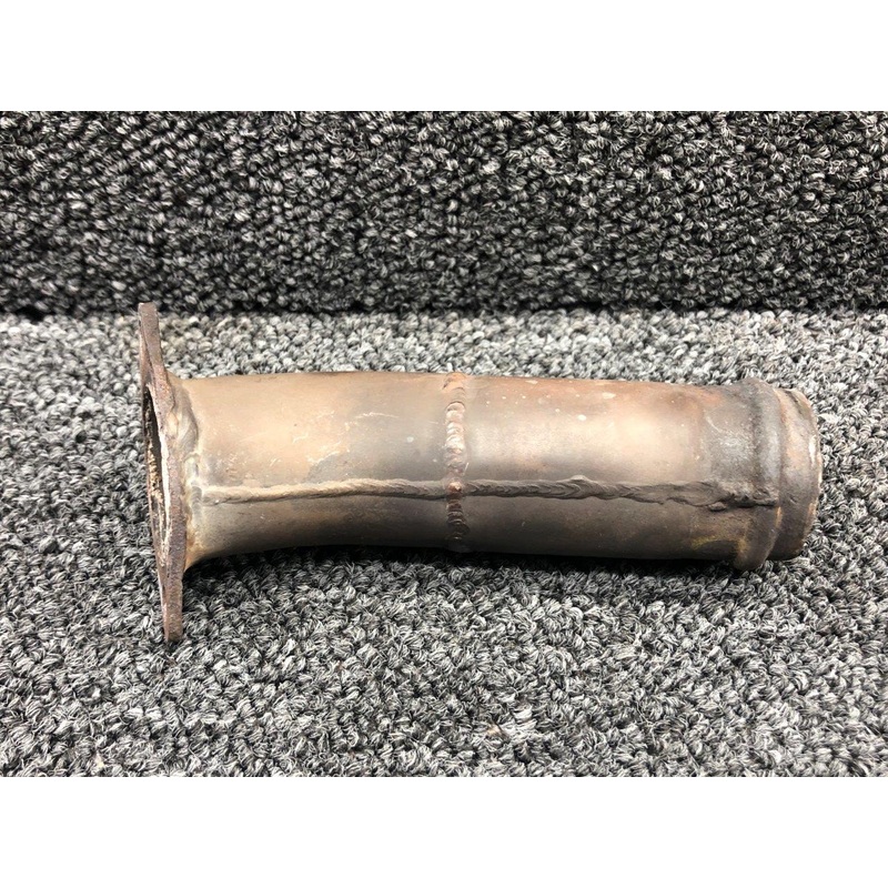 0550157-8 (Alt: 221-8) Continental O-300D Curved Exhaust Riser (Welded)