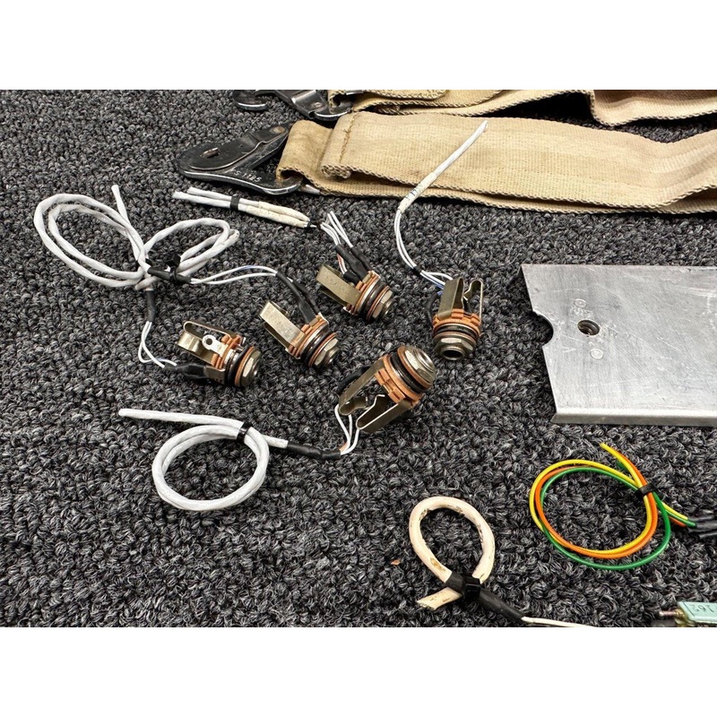 1968 Mooney M20G Goodie Bag (Lapstraps, Lights, Mic Jacks)