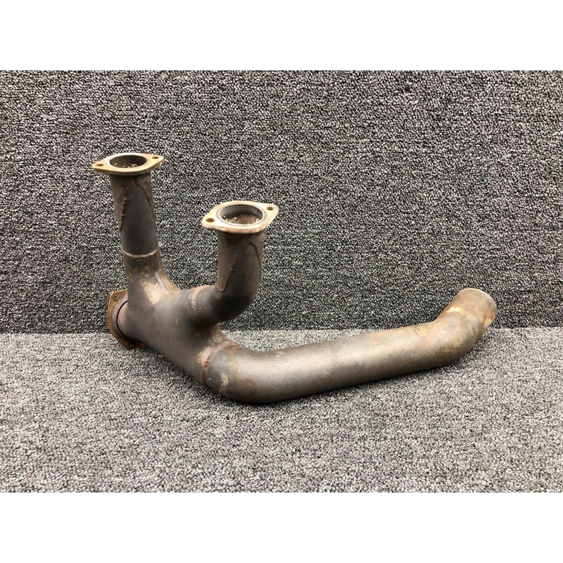 2454000-14 Lycoming O-360-F1A6 Exhaust Stack Assembly RH has Probe Hole