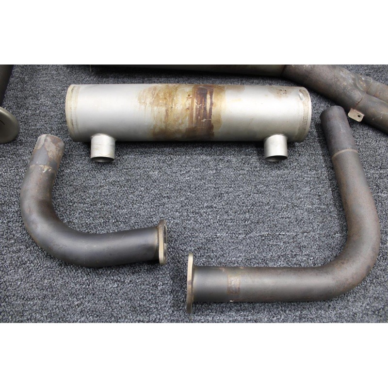 Lycoming IO-320-C1A Exhaust Stack, Muffler, and Shroud Assembly Set
