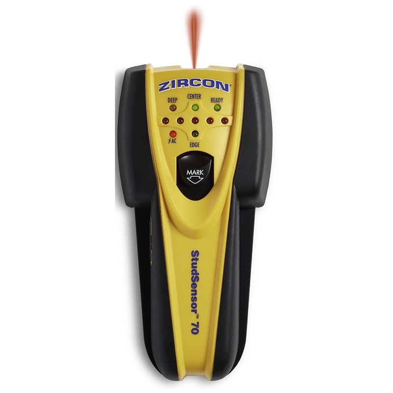Zircon International StudSensor 70 69987 Stud Finder, 9 V Battery, Detectable Material: Metal/Wood