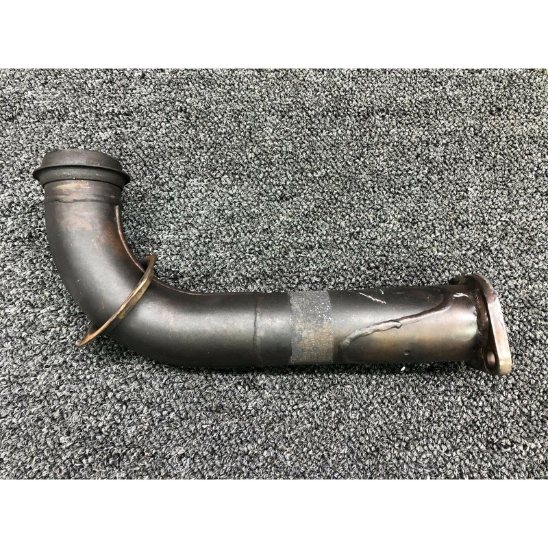 637-13 Mooney M20C Lycoming O-360-A1D Exhaust Riser LH Forward Cylinder #2