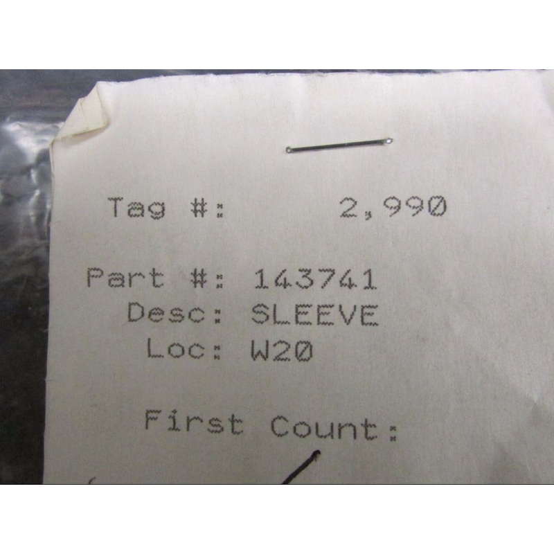 143741 Sleeve Assembly (NEW OLD STOCK) (SA)