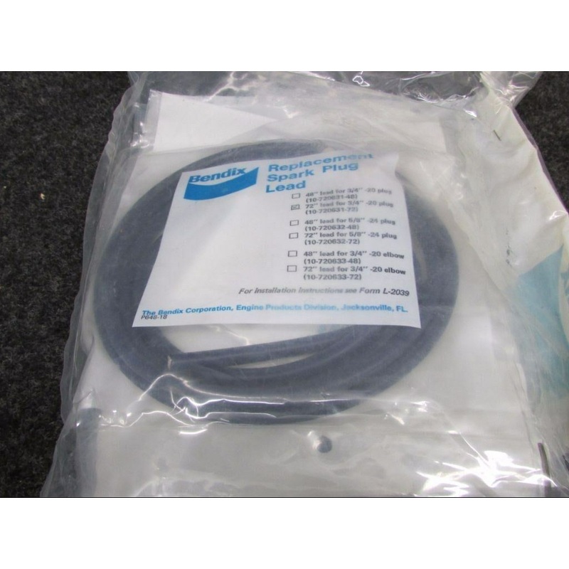 10-720631-72 Bendix Spark Plug Lead Set (NEW OLD STOCK) (SA)