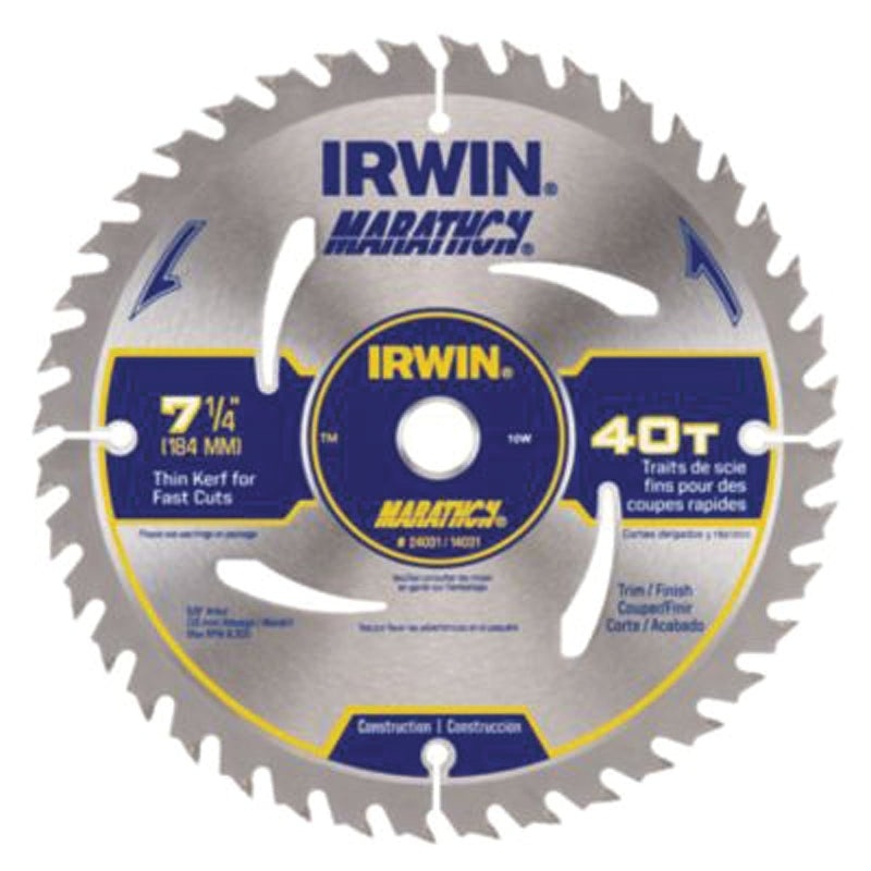 24031 SAW BL 7-1/4 40T DECK BK