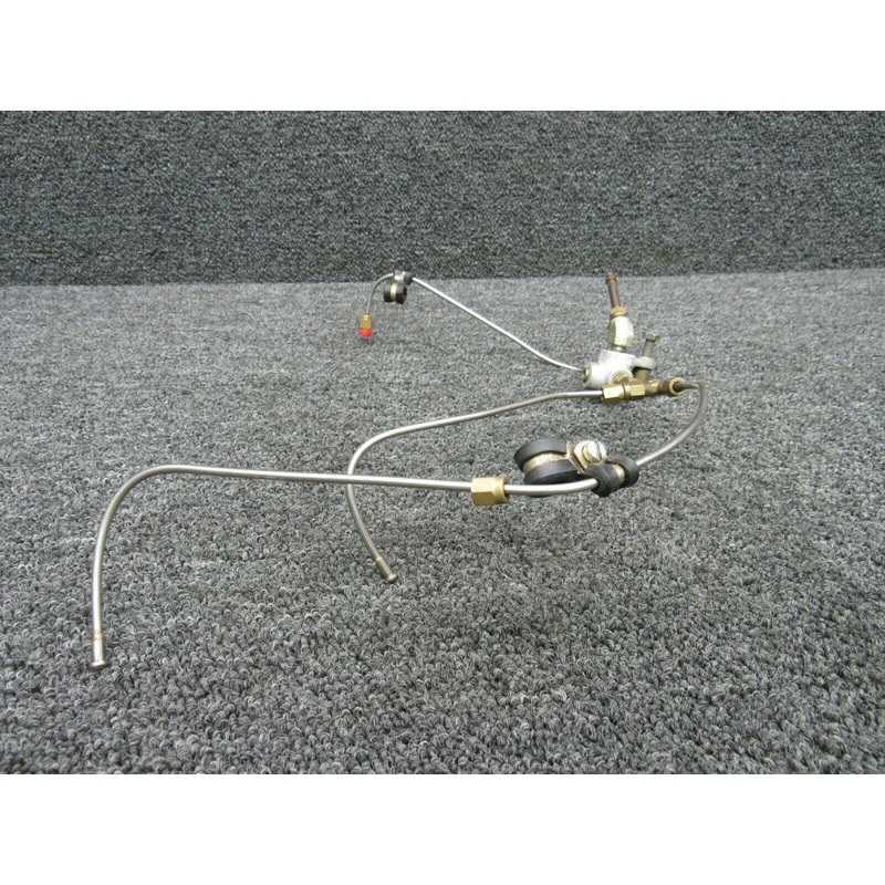 LW-12098-0-160 / 63M22564 Lycoming TIO 540-AJ1A Fuel Drain Tube w/ Manifold