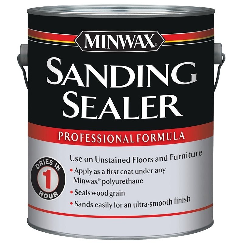 Minwax 657000000 Sanding Sealer, Cream, Liquid, 1 qt, Can
