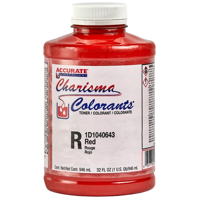 0643-14 COLORANT R-RED QUART