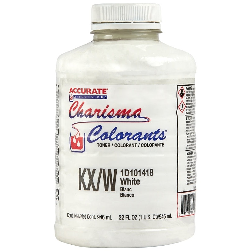 1418-14 COLORANT KX-W WHITE QT