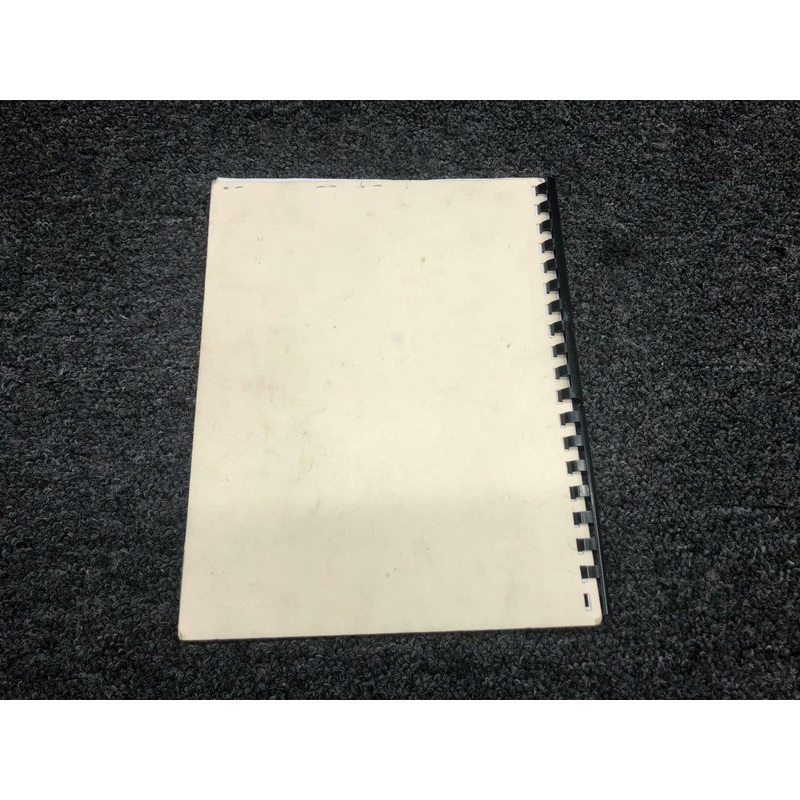 1961 Mooney M20B Owner’s Manual