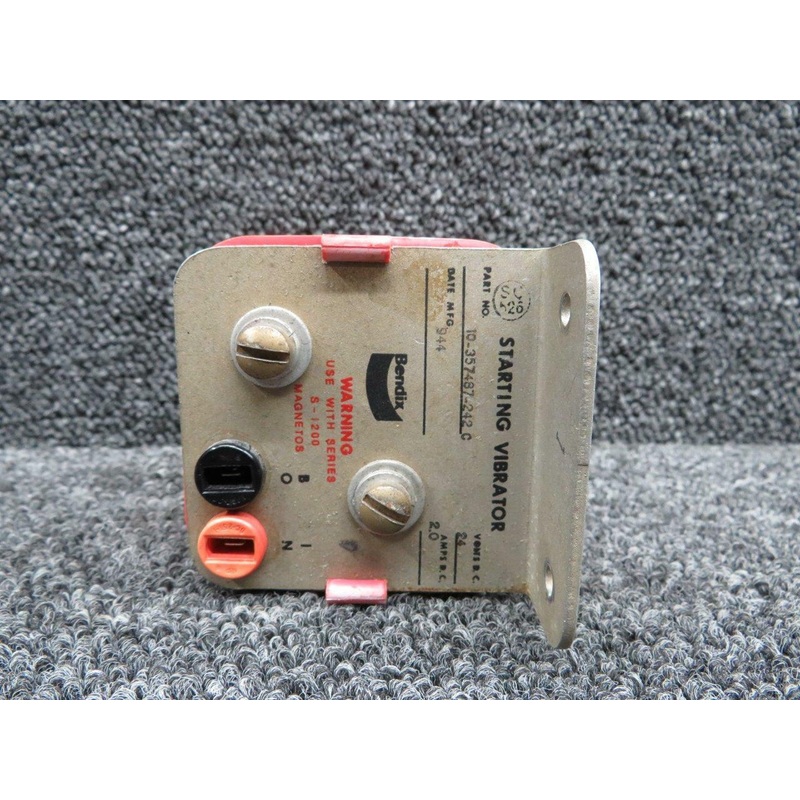 10-357487-242C Cessna 402C Bendix Starting Vibrator (Volts: 24)