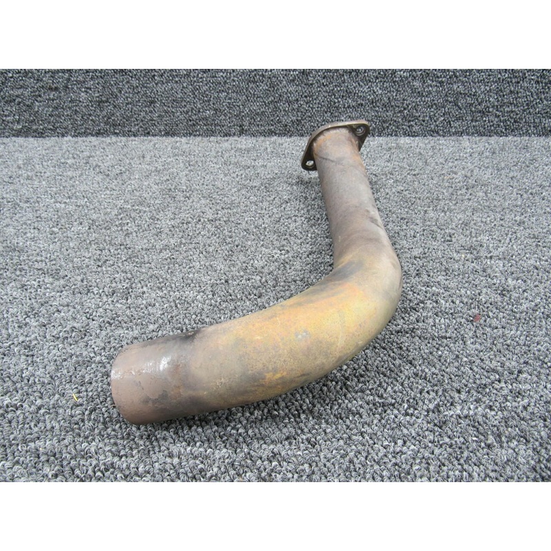 35300-002 Lycoming O-360-A4M Exhaust Stack LH Forward W/ Probe Hole
