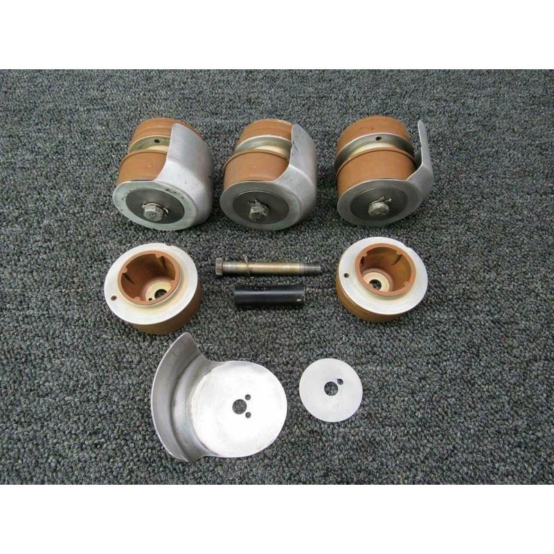 J9613-54 Continental GTSIO-520-H Engine Shock Mount Kit LH (SMOH: 1520.60)