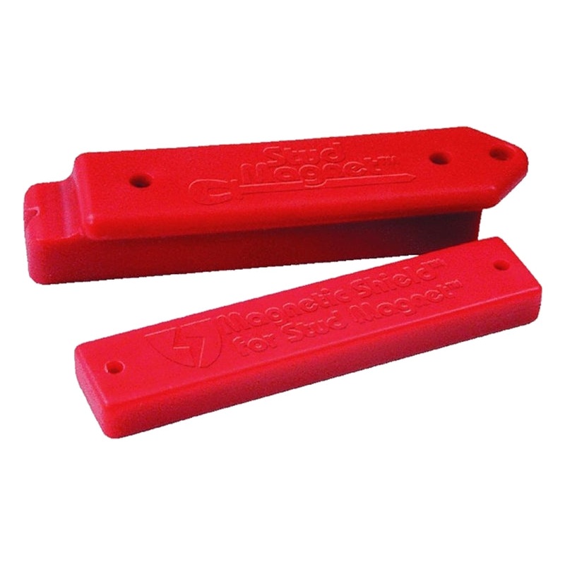Magnet Source 07612/07512 Magnetic Stud Finder with Red Shield, Red