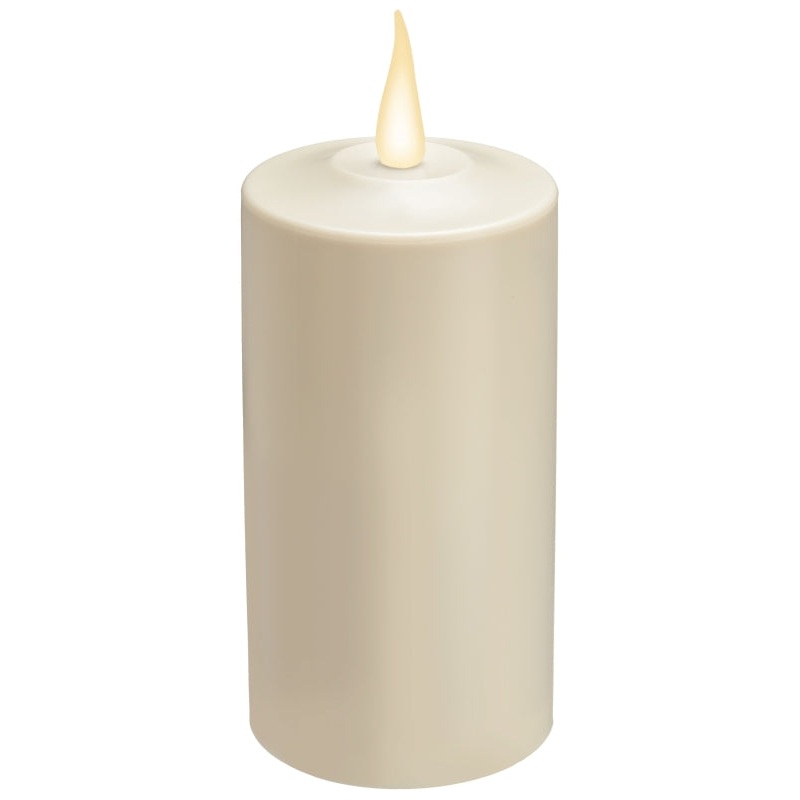 Xodus Innovations FPC1586 Candle, Clear Candle, D Alkaline Battery, LED Bulb
