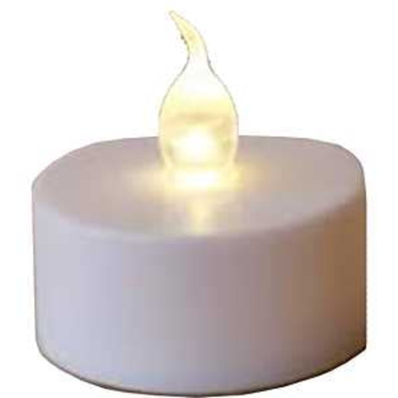 Hometown Holidays 19369 Tea Light, LED Bulb, Clear Bulb